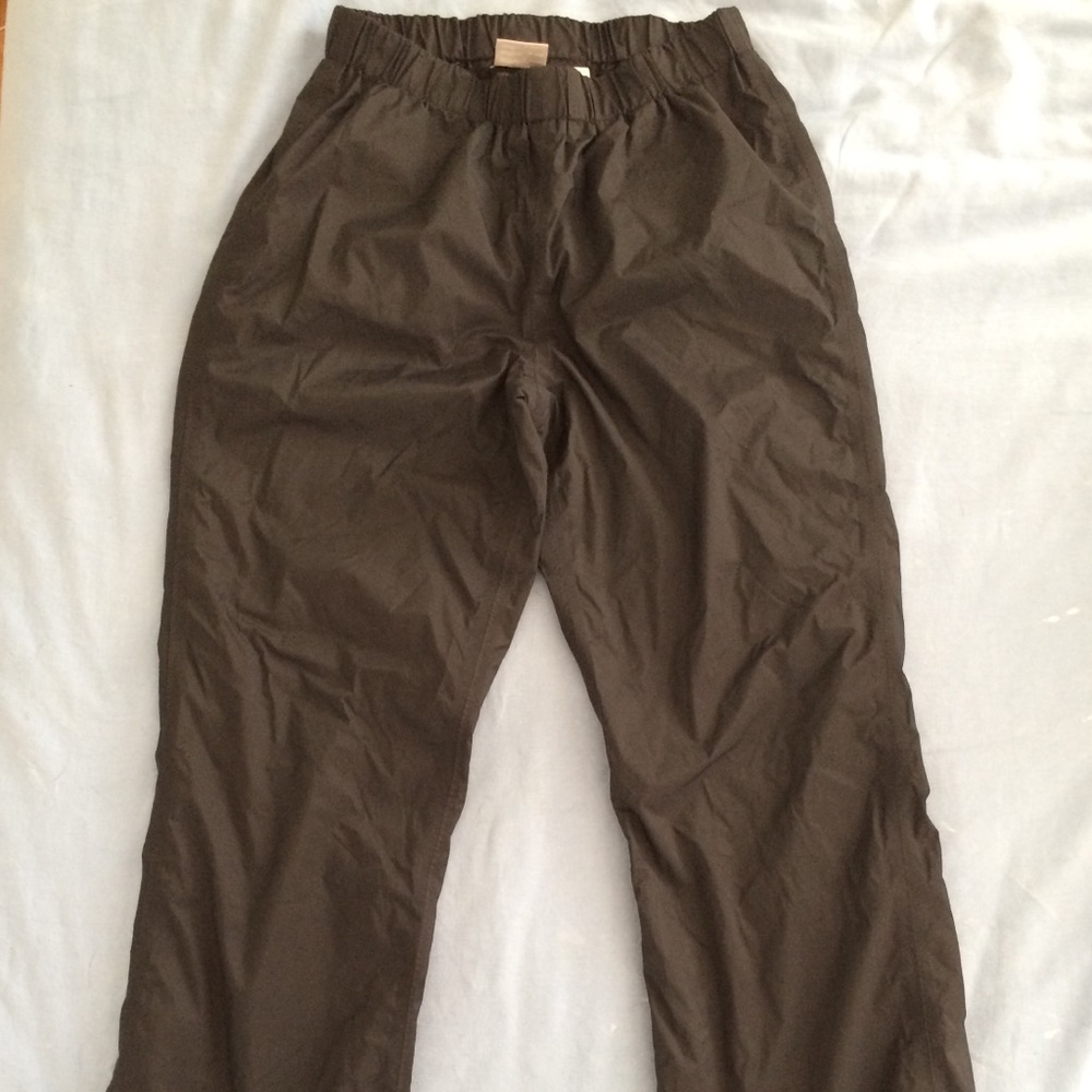 Black Medium Colombia women’s rain pants